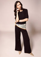 swatch_Beige chain print scarf