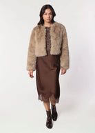 swatch_Sand prime asset faux fur jacket