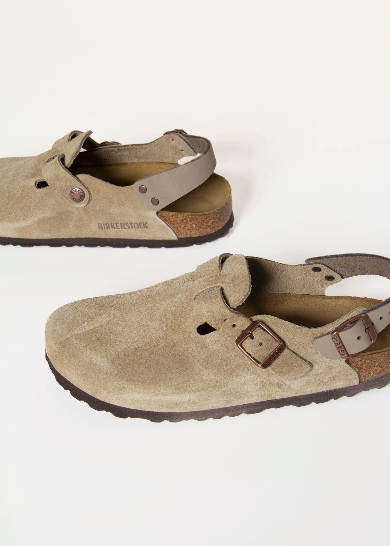 swatch_Taupe Suede birkenstock tokio clog