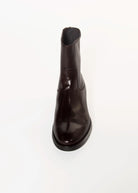 swatch_Dark Brown Leather ankle boot shoes