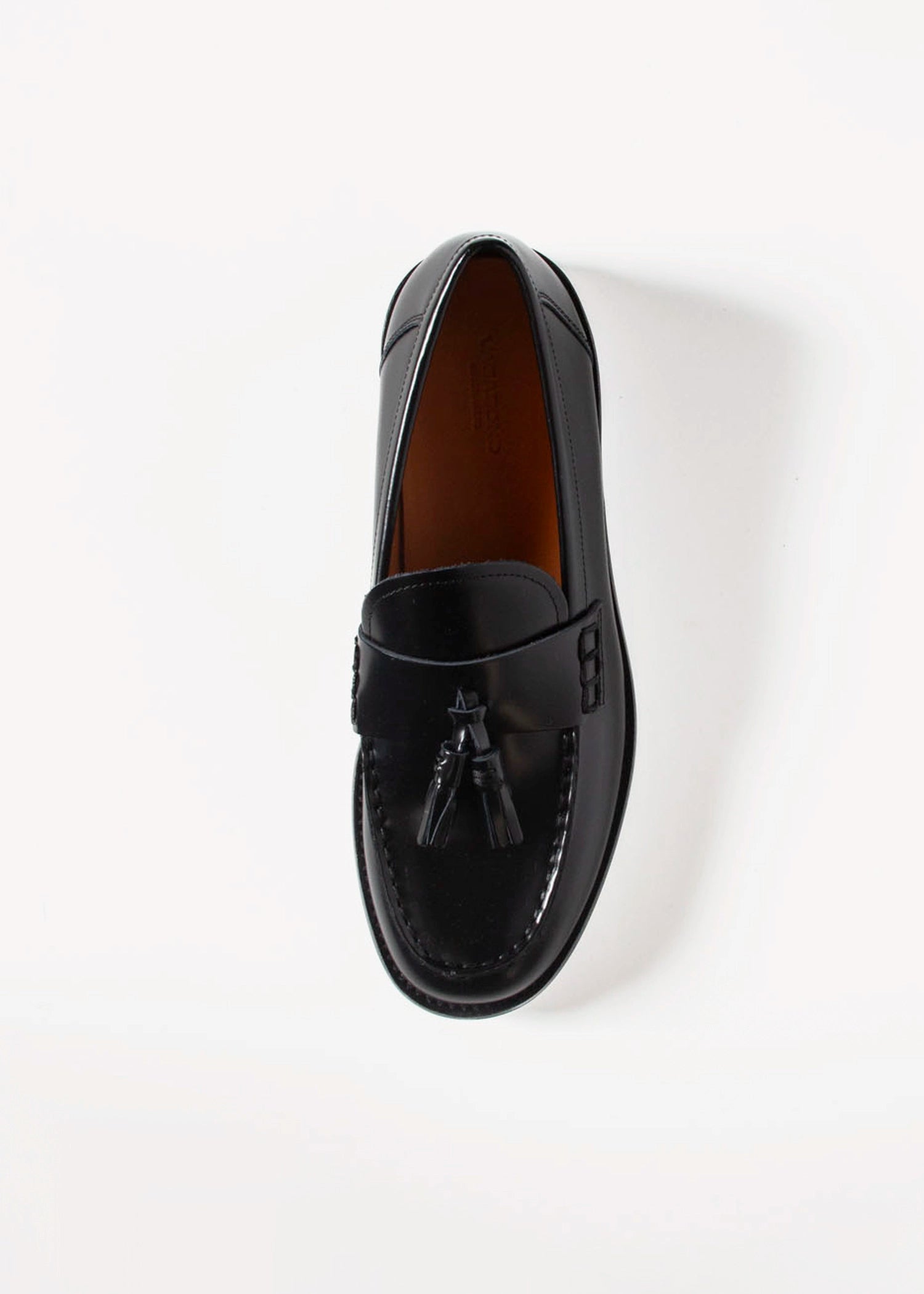 swatch_Black Leather linn loafers vagabond shoes