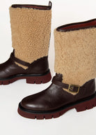 swatch_Natural/Brown shearling boot