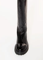 swatch_Black Patent lug sole riding boot
