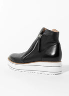 swatch_black leather nene platform boot ankle boots