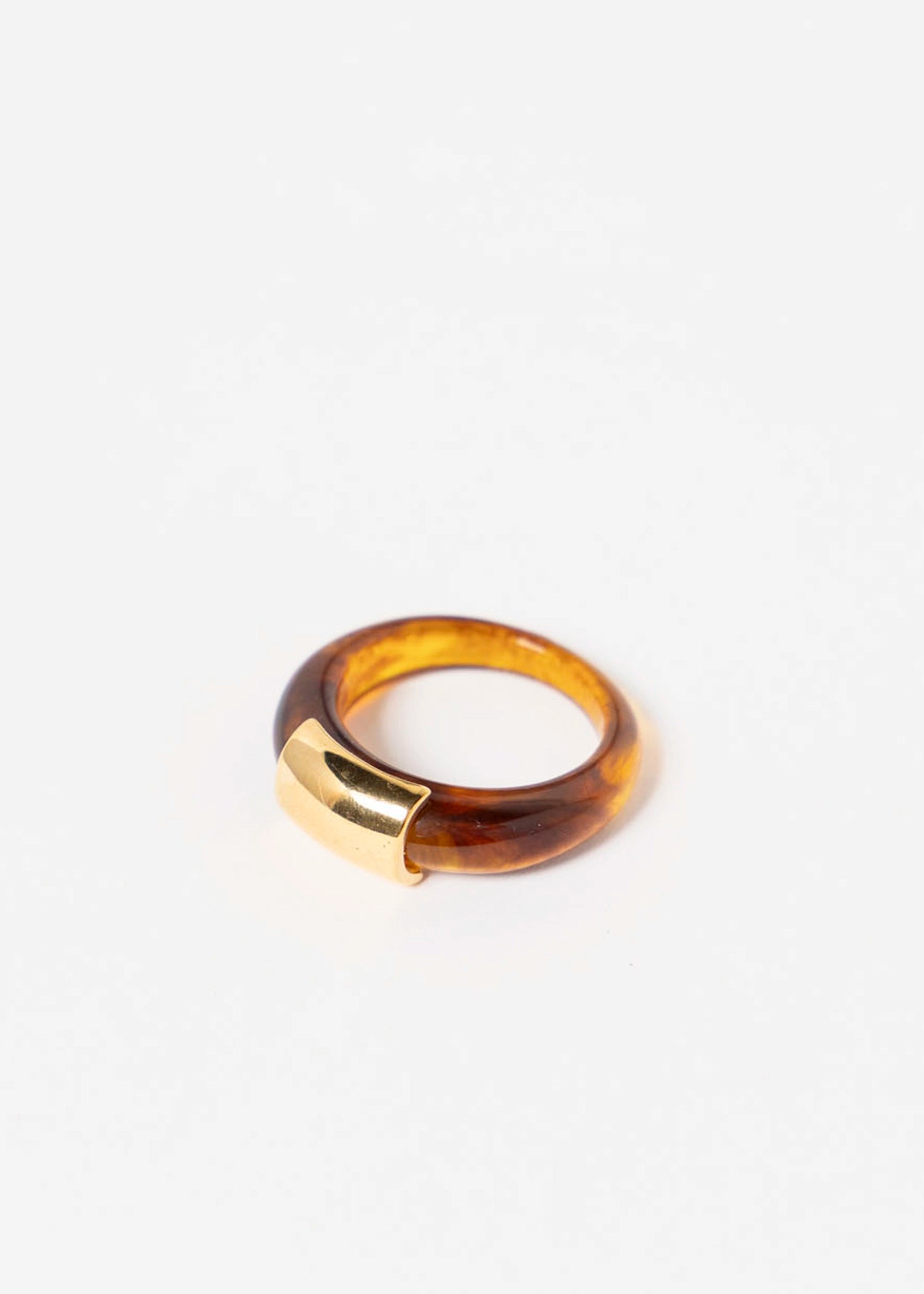 swatch_Tortoise lucas jack resin ring