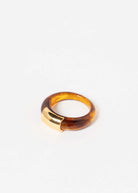 swatch_Tortoise lucas jack resin ring