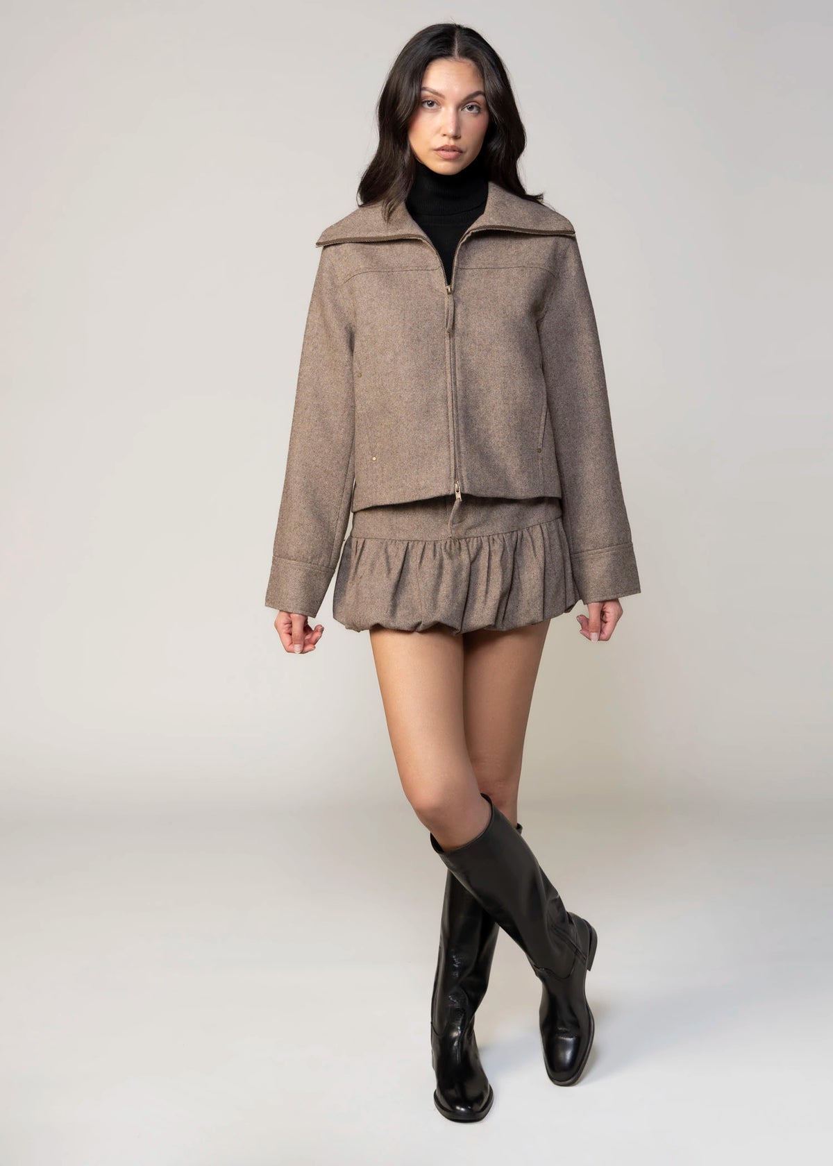 swatch_Brown elodie the label beatrice jacket