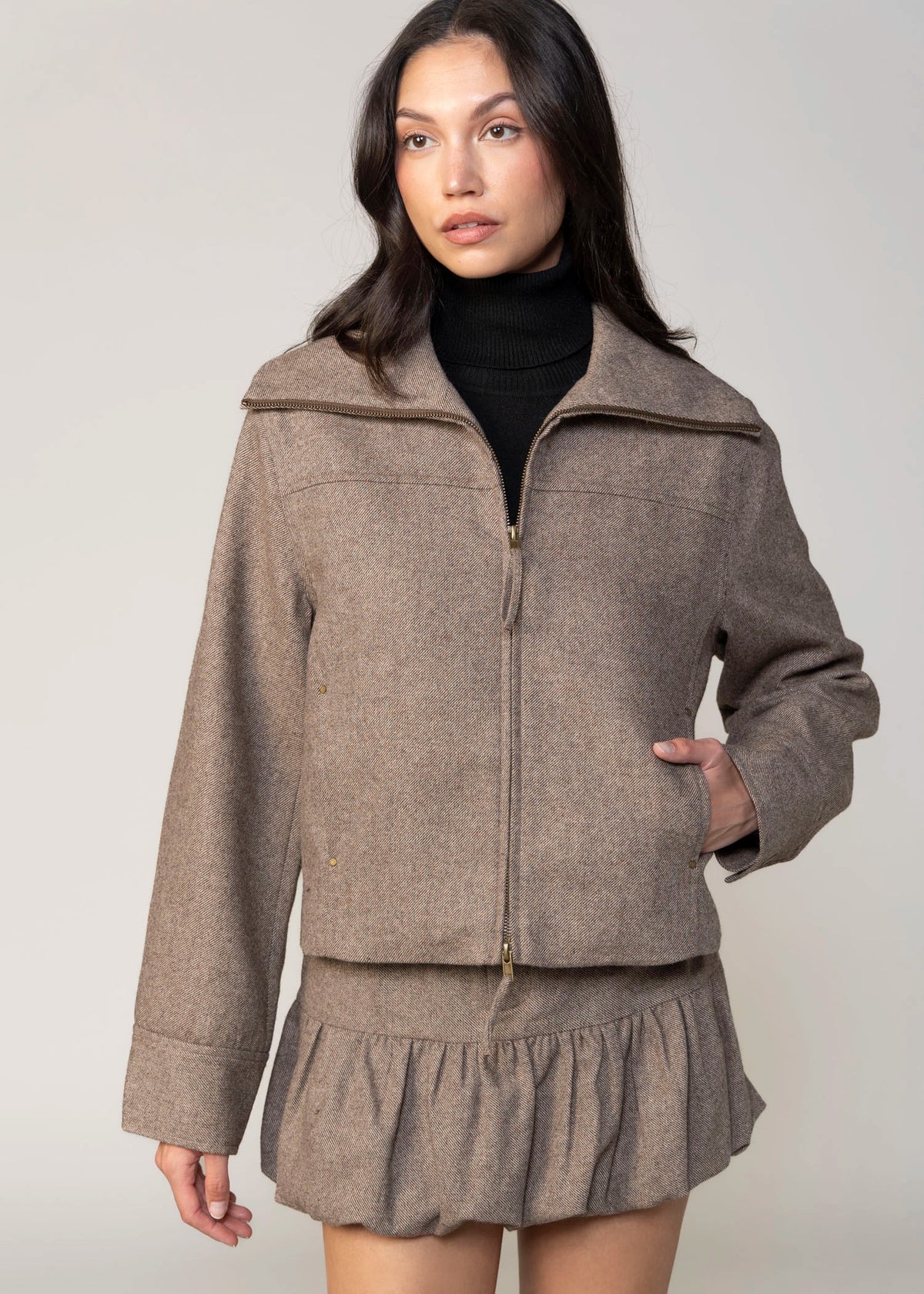 swatch_Brown elodie the label beatrice jacket