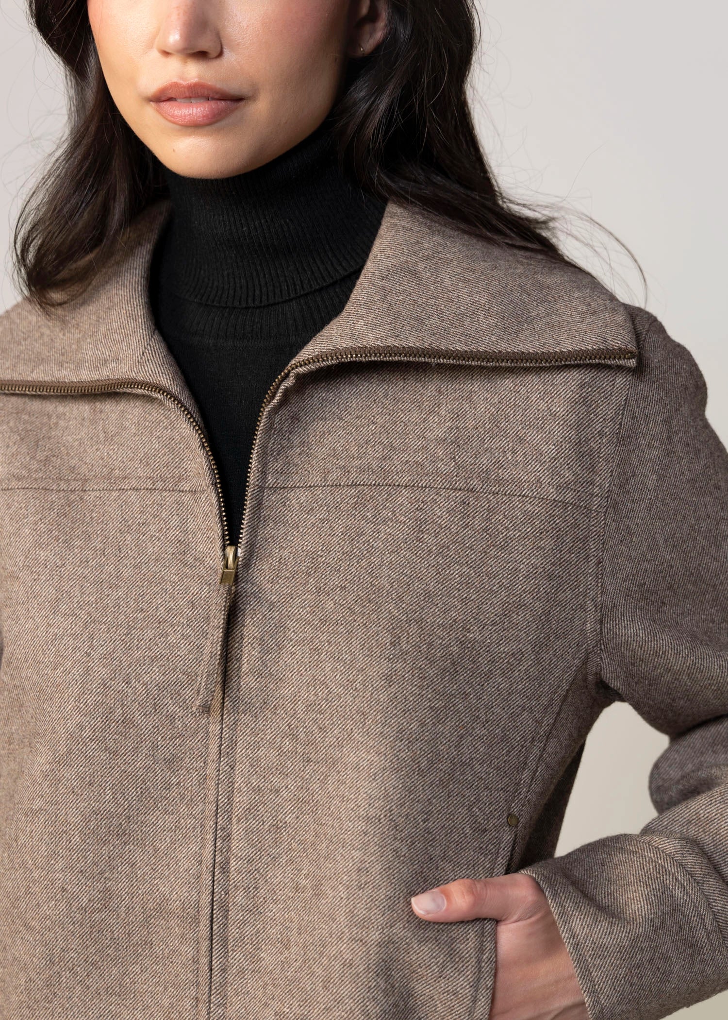 swatch_Brown elodie the label beatrice jacket