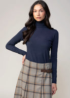 swatch_Blue marine deluc silene turtleneck sweater