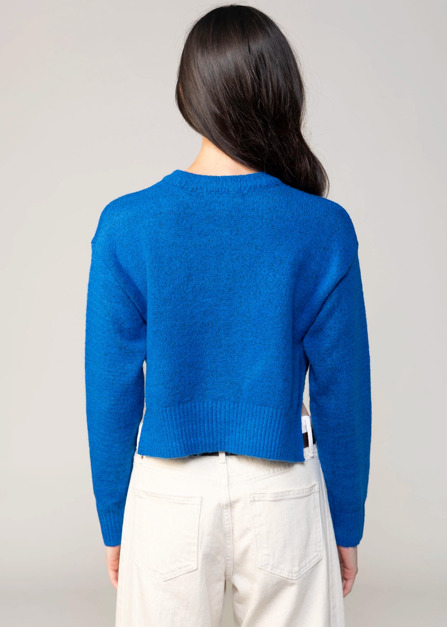 swatch_Cyan deluc teide cropped cardigan