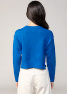 swatch_Cyan deluc teide cropped cardigan