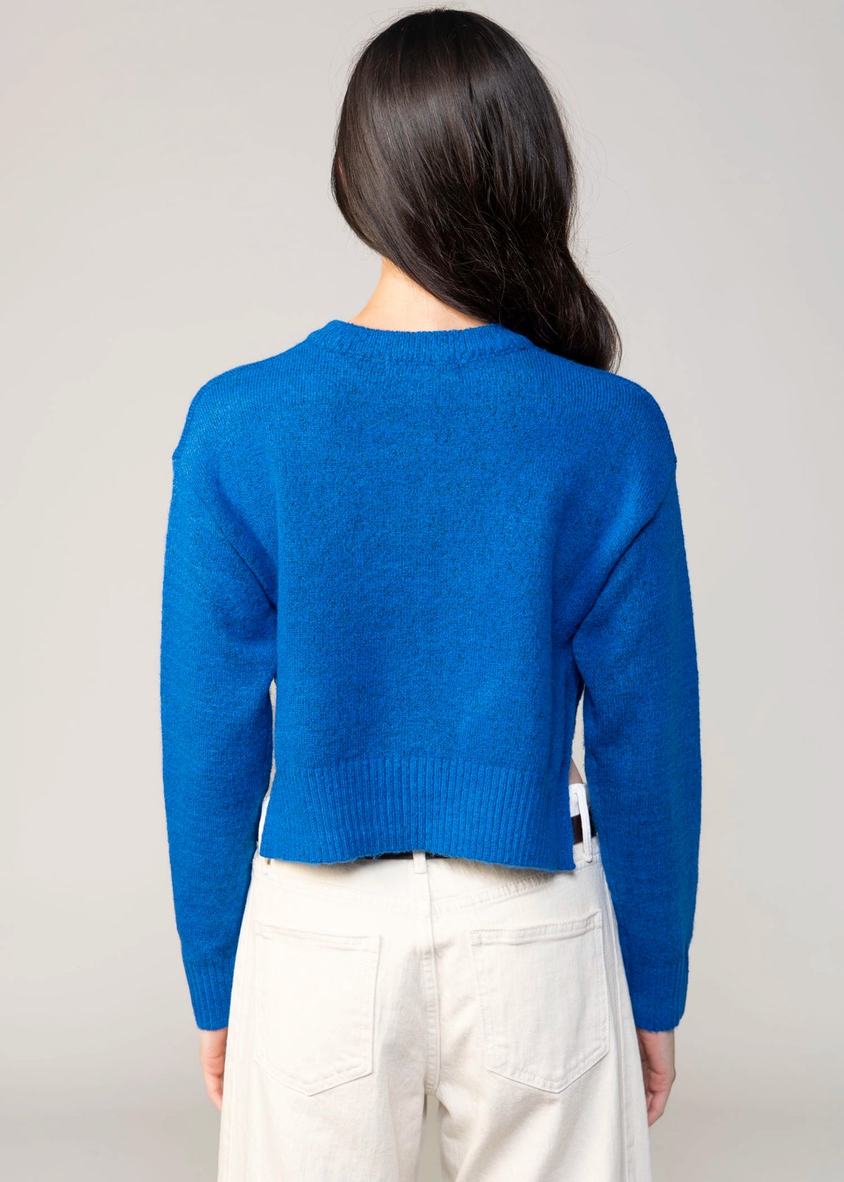 swatch_Cyan deluc teide cropped cardigan