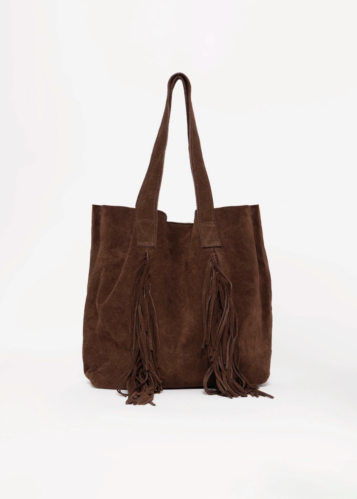 swatch_Brown como italian suede fringe toate