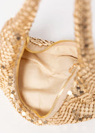 swatch_Gold sook sustainable chainmail evening bag