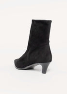 swatch_Black Suede l'idea italian suede pointed toe sock boot