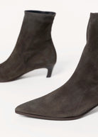 swatch_Anthracite Suede l'idea italian suede pointed toe sock boot