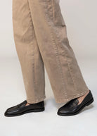 swatch_Black Leather l'idea italian leather penny loafer