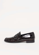 swatch_Brick Patent l'idea italian patent leather ruched loafer