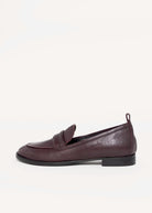 swatch_Prune Leather l'idea italian leather loafer