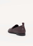 swatch_Prune Leather l'idea italian leather loafer