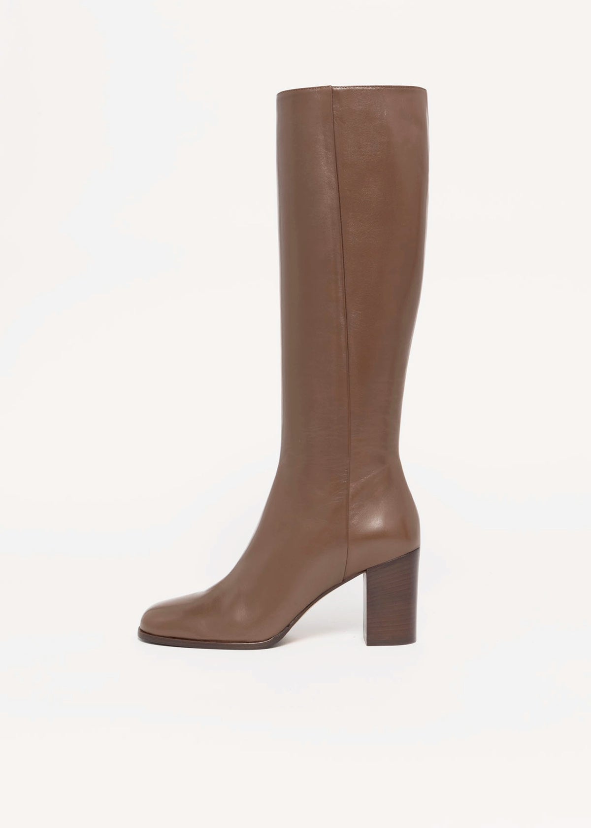 swatch_Maple Leather mara bini italian leather knee hight heeled boot