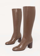 swatch_Maple Leather mara bini italian leather knee hight heeled boot