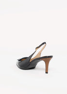 swatch_Black Multi Leather fabio rusconi italian leather slingback pump