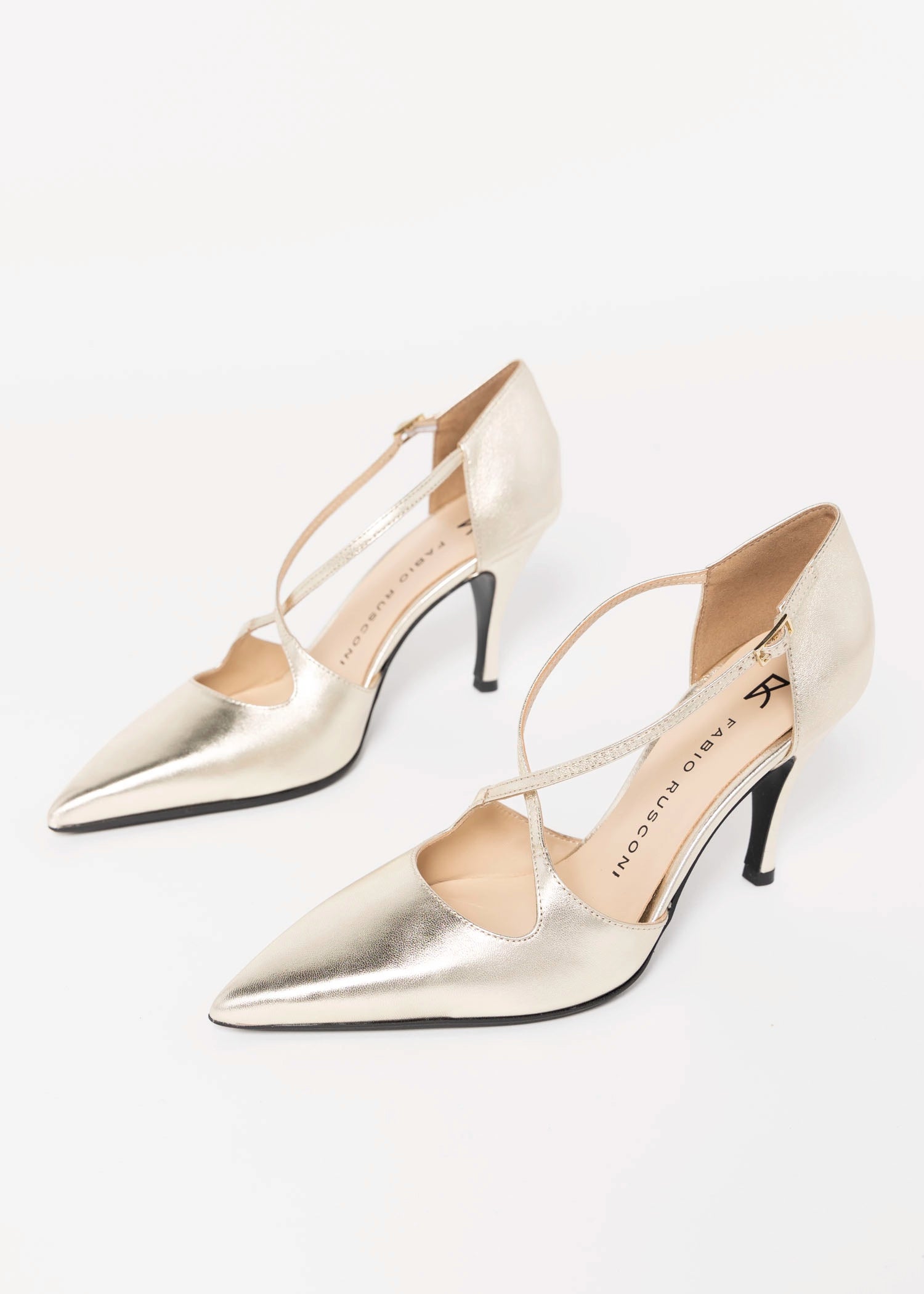 swatch_Platino Leather fabio rusconi italian leather criss cross pump