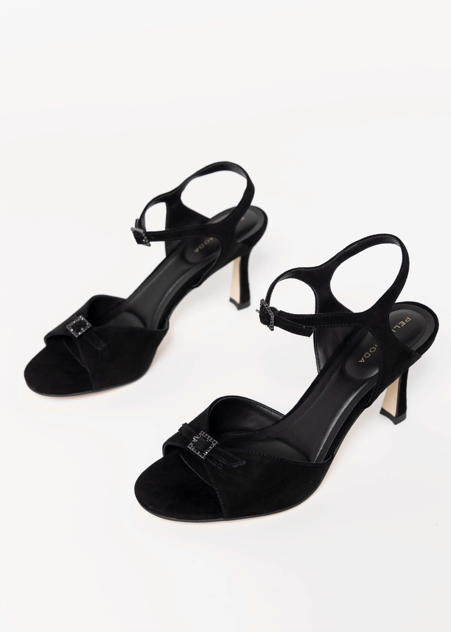swatch_Black Suede pelle moda winny dress sandal