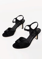 swatch_Black Suede pelle moda winny dress sandal