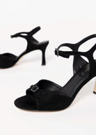 swatch_Black Suede pelle moda winny dress sandal