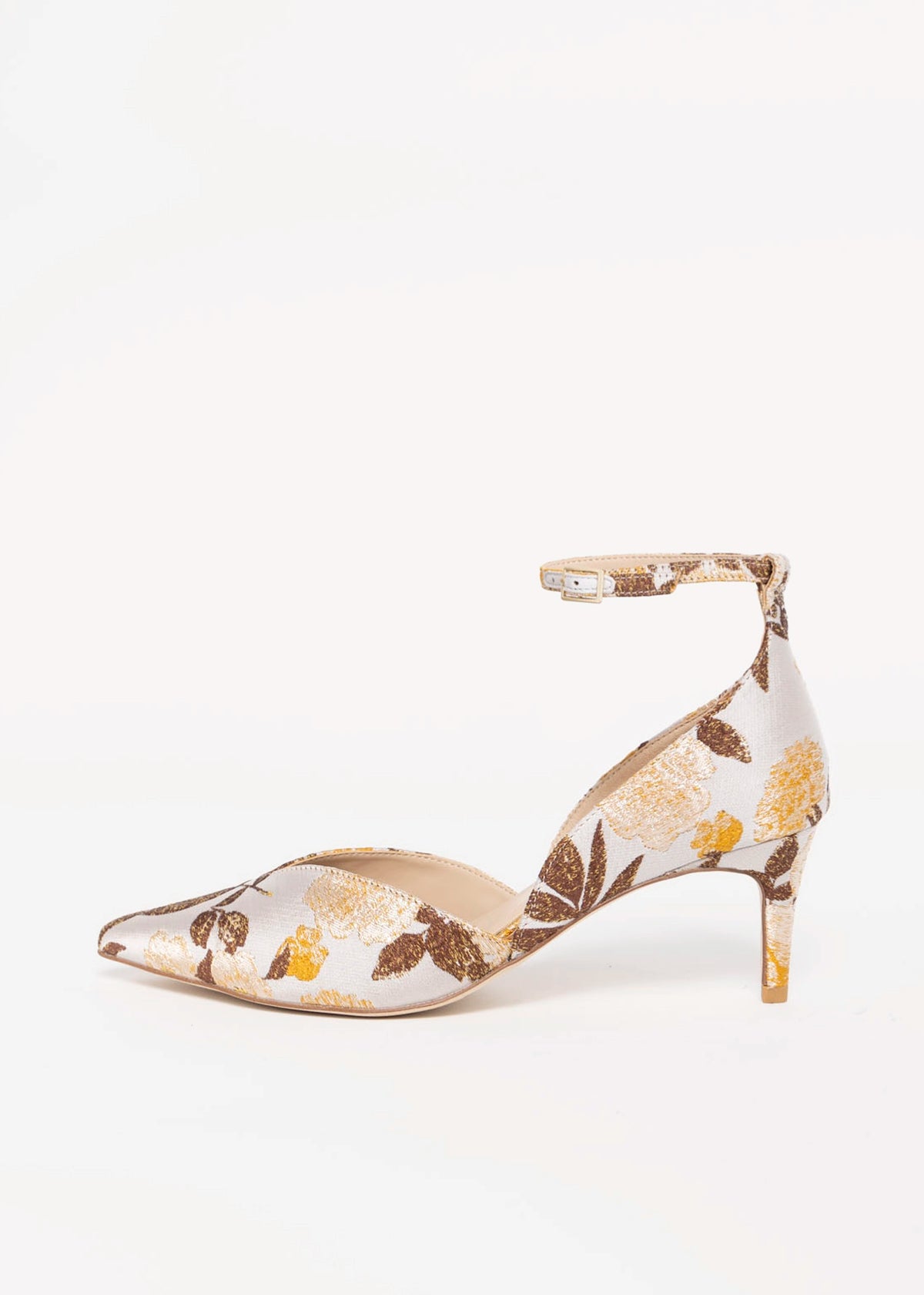 swatch_Gold Multi pelle moda ragan jacquard to piece pump