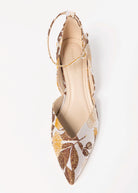swatch_Gold Multi pelle moda ragan jacquard to piece pump