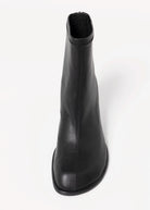 swatch_Black Leather intentionally blank powerhouse heeled boot