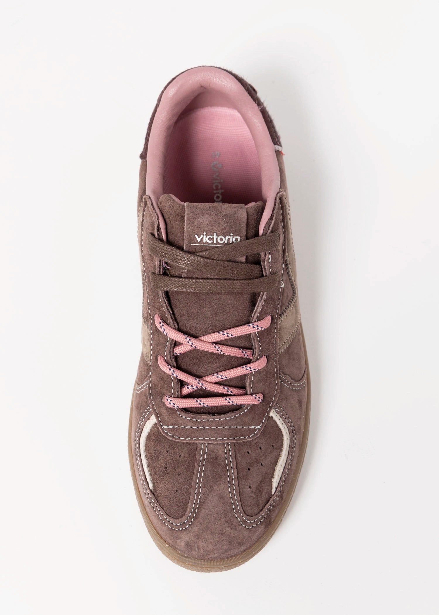 swatch_Brown Suede victoria londres double lace sneaker