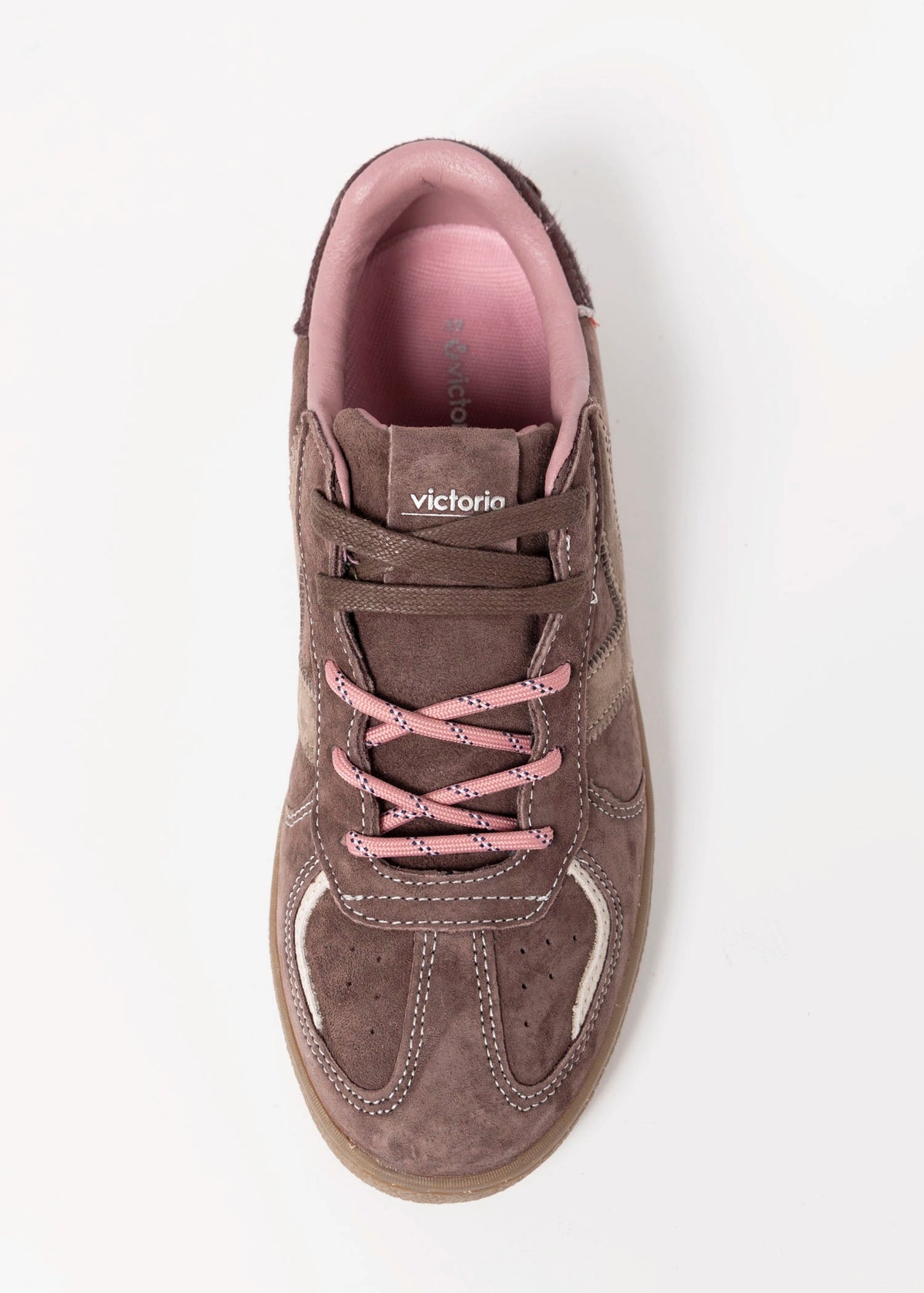 swatch_Brown Suede victoria londres double lace sneaker