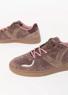 swatch_Brown Suede victoria londres double lace sneaker