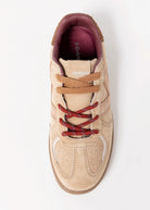 swatch_Beige Suede victoria londres double lace sneaker