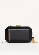 swatch_Black lia tassel clutch handbags