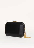 swatch_Black lia tassel clutch handbags