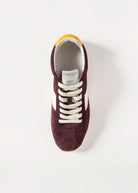swatch_Burgundy essex ballet sneaker shoes