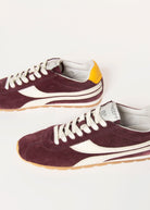 swatch_Burgundy essex ballet sneaker shoes