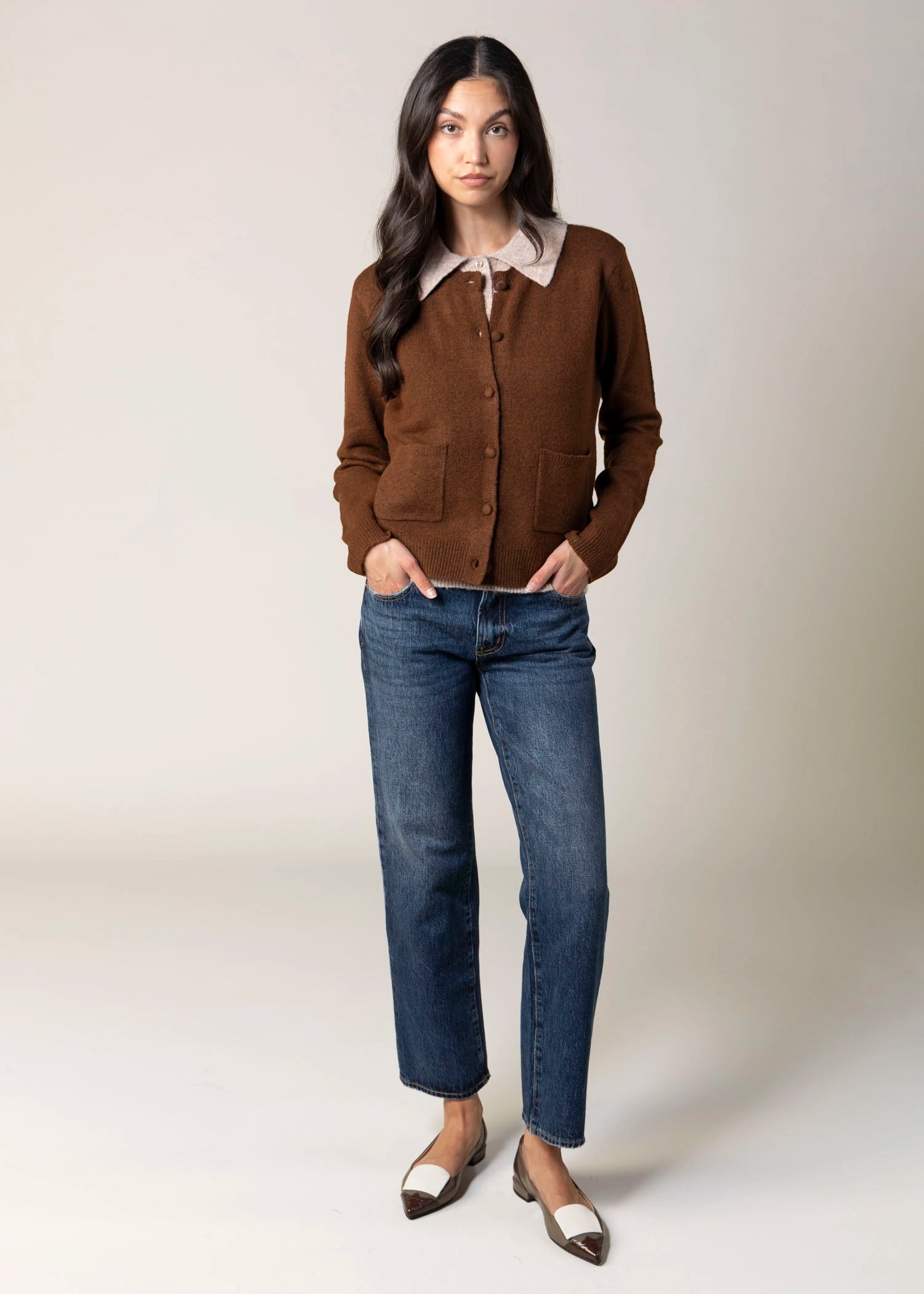 swatch_Chocolate blank nyc closer together sweater