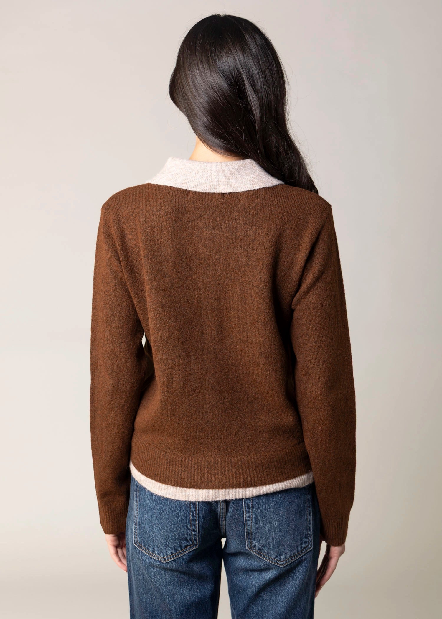 swatch_Chocolate blank nyc closer together sweater