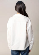 swatch_White cotton poplin button down shirt