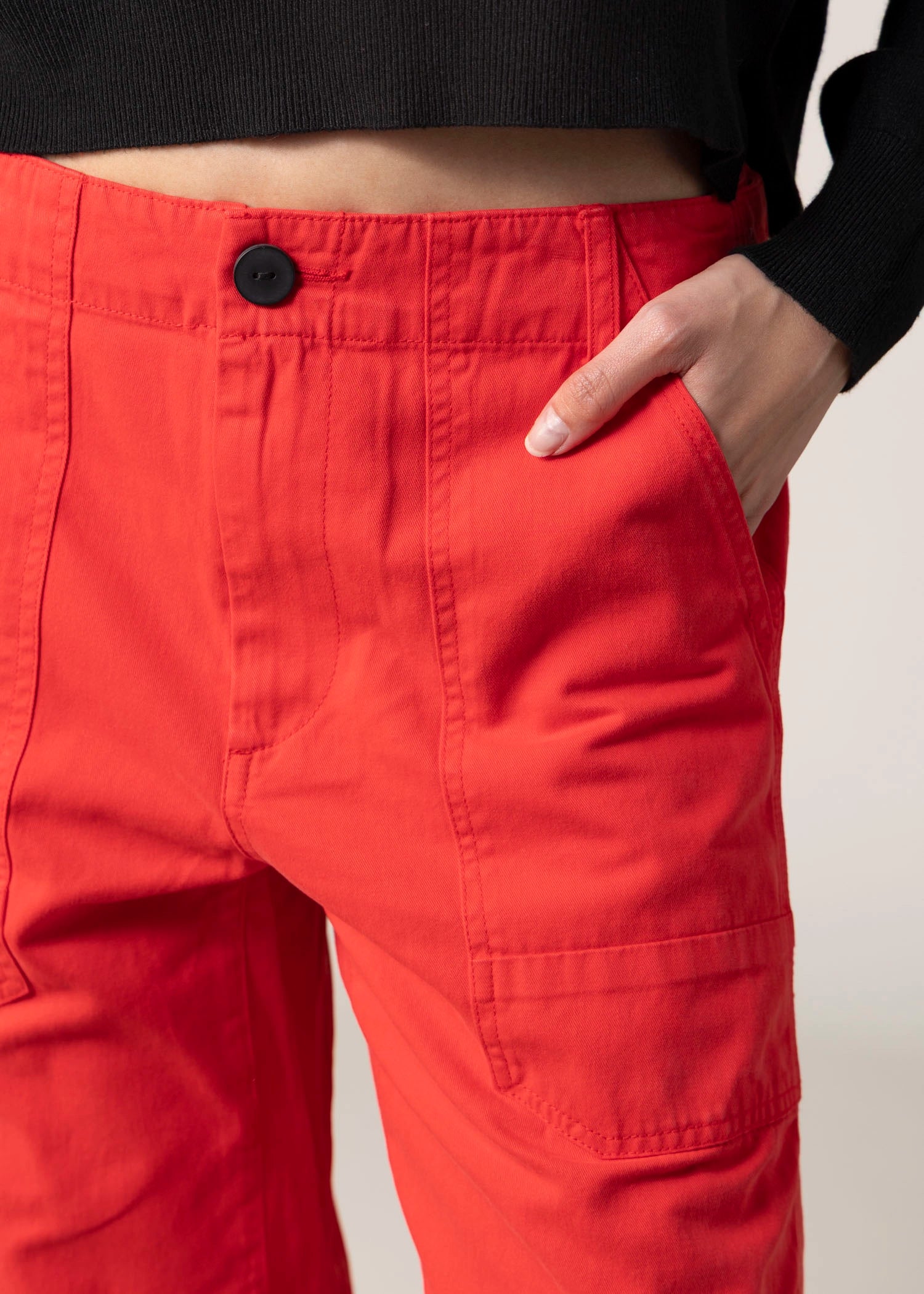 swatch_Negroni/Red pistola tori utility pant