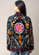 swatch_Blue multi suzani embroidered velvet jacket