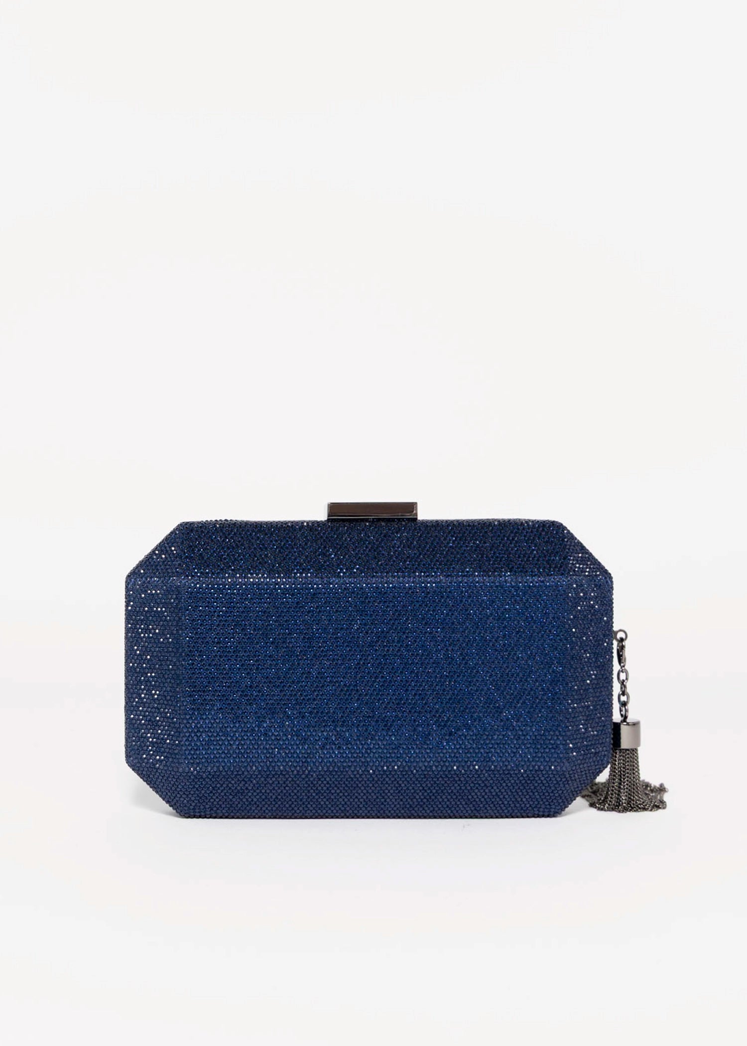 swatch_Navy olga berg gia crystal clutch