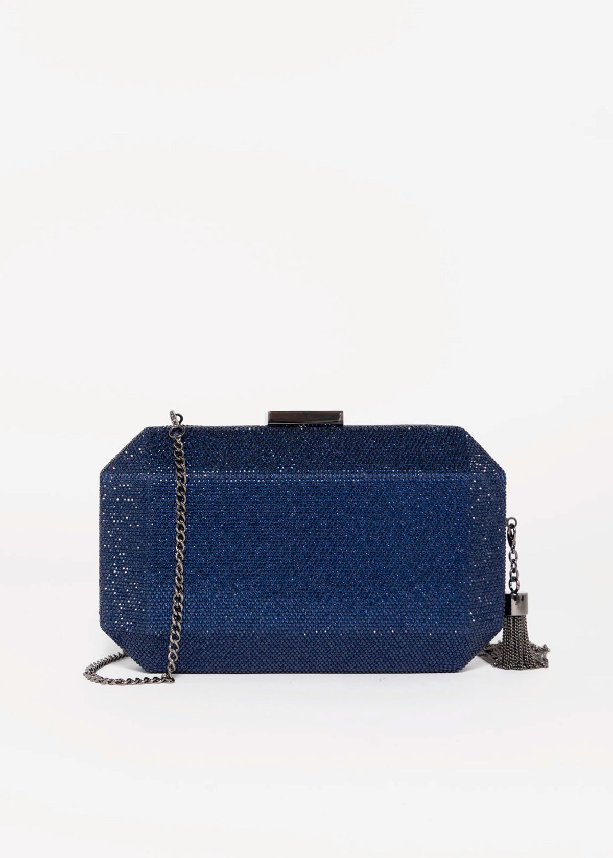 swatch_Navy olga berg gia crystal clutch